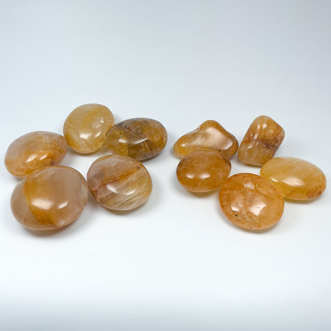 Golden Hematoid Quartz Tumble-Rocks and Gems Canada