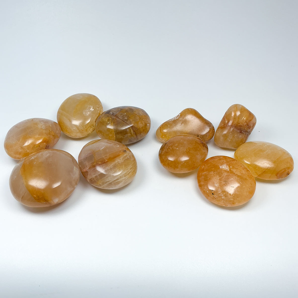 Golden Hematoid Quartz Tumble-Rocks and Gems Canada