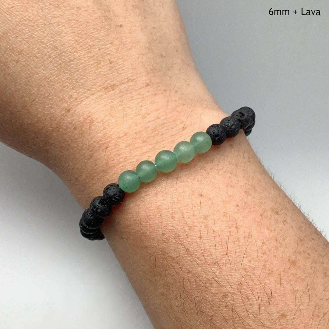 Green Aventurine Beaded Bracelet-Rocks and Gems Canada