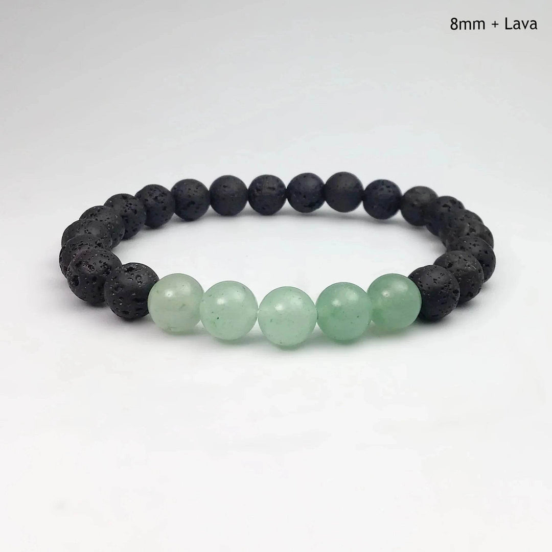 Green Aventurine Beaded Bracelet-Rocks and Gems Canada