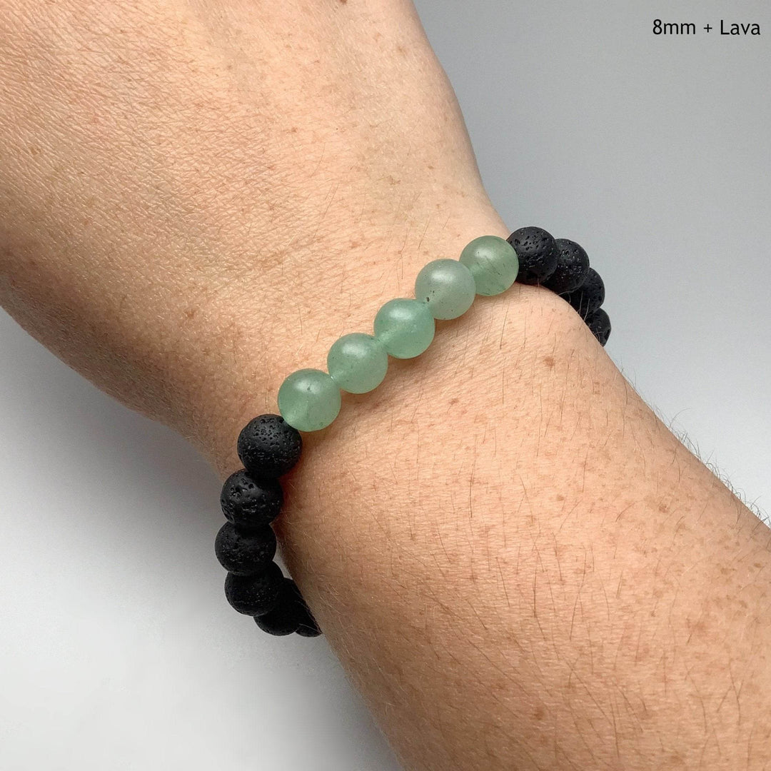 Green Aventurine Beaded Bracelet-Rocks and Gems Canada