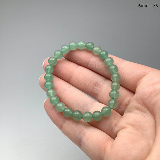 Green Aventurine Beaded Bracelet-Rocks and Gems Canada