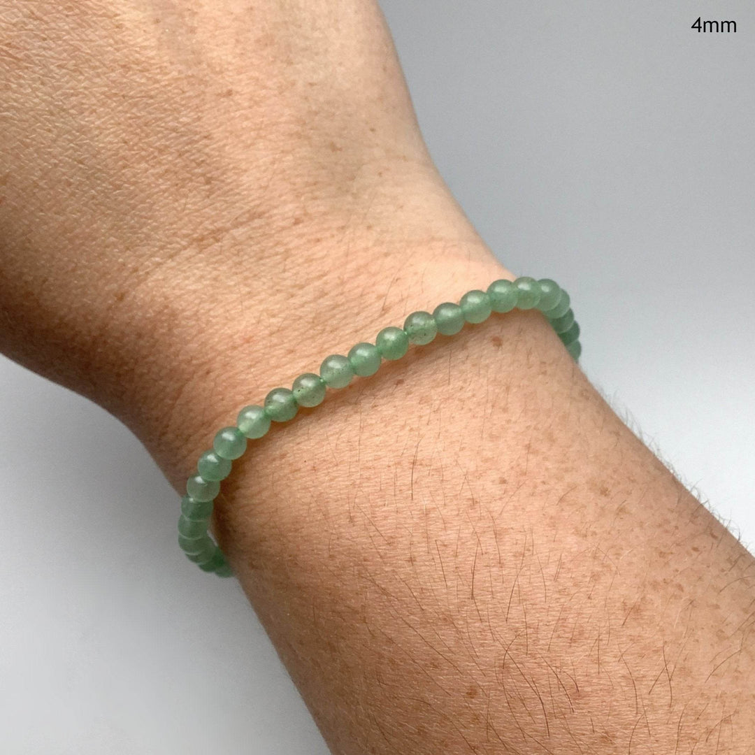 Green Aventurine Beaded Bracelet-Rocks and Gems Canada