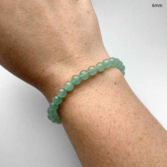 Green Aventurine Beaded Bracelet-Rocks and Gems Canada