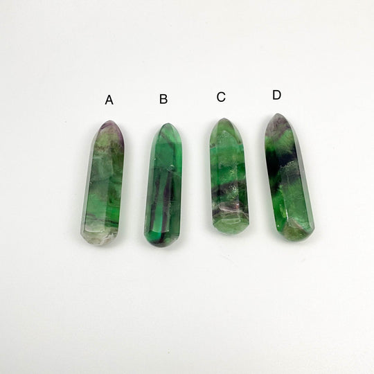 Green Fluorite Wand-Rocks and Gems Canada