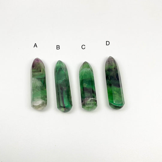 Green Fluorite Wand-Rocks and Gems Canada