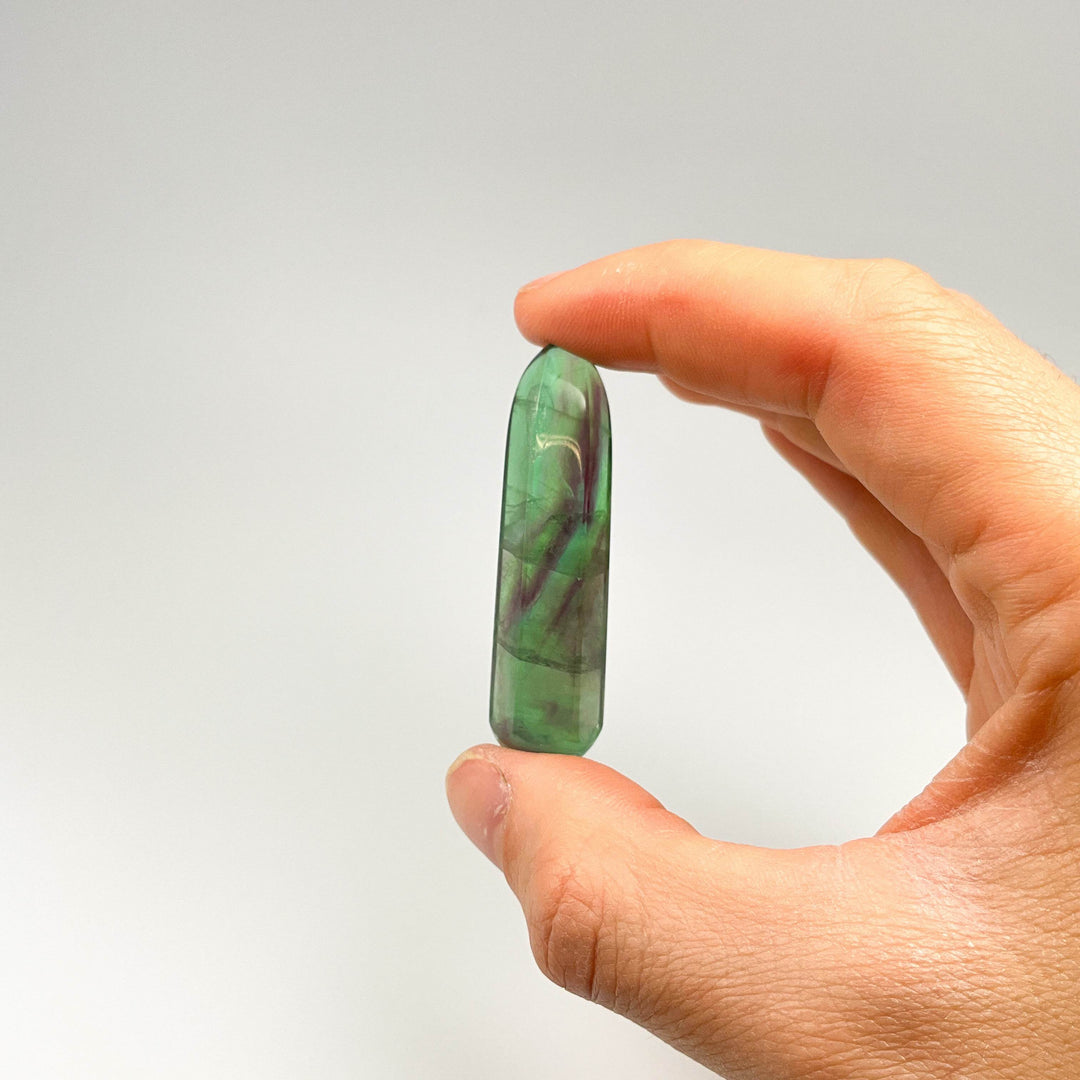 Green Fluorite Wand-Rocks and Gems Canada