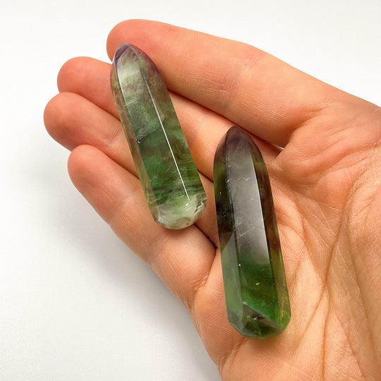 Green Fluorite Wand-Rocks and Gems Canada