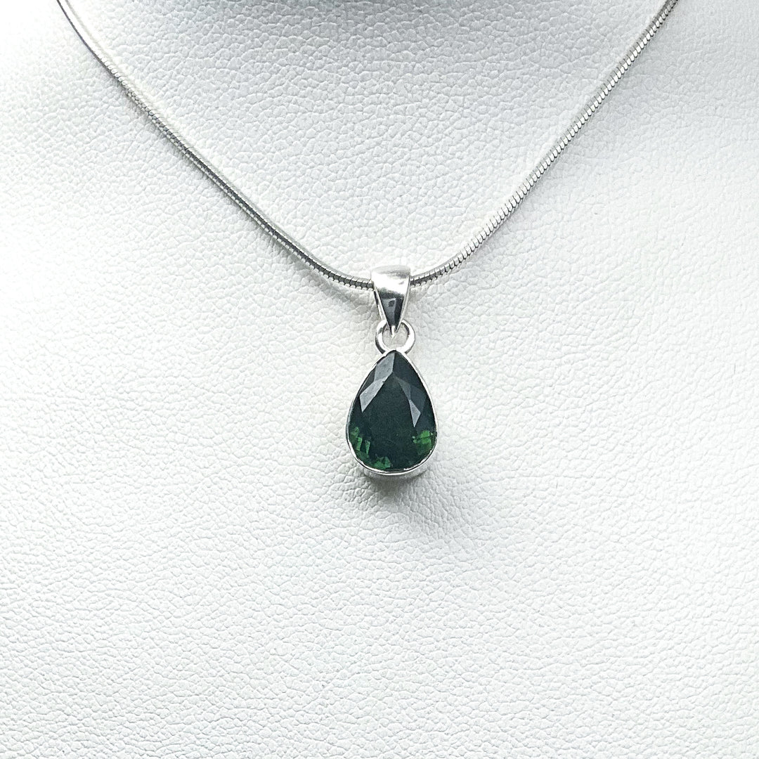 Green Tourmaline Pendant-Rocks and Gems Canada