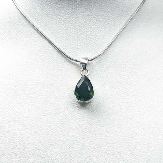 Green Tourmaline Pendant-Rocks and Gems Canada