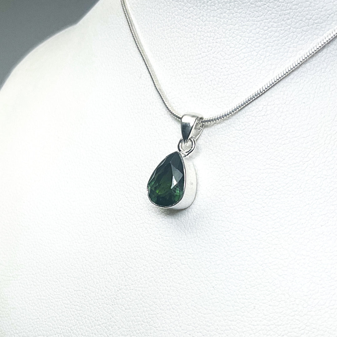 Green Tourmaline Pendant-Rocks and Gems Canada