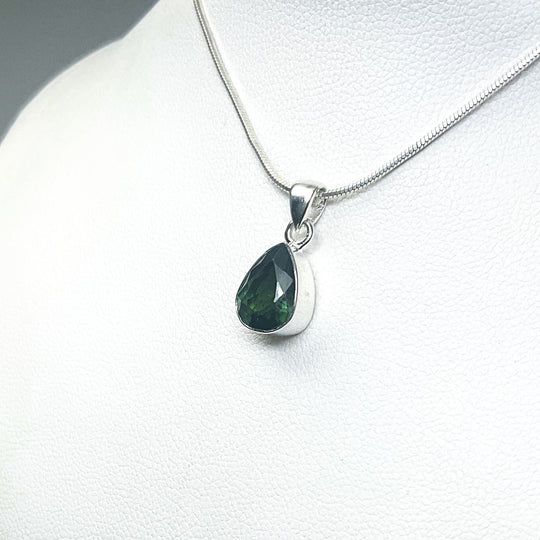 Green Tourmaline Pendant-Rocks and Gems Canada