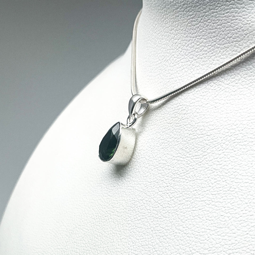 Green Tourmaline Pendant-Rocks and Gems Canada