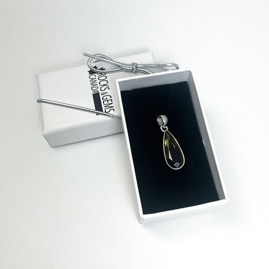 Green Tourmaline Pendant-Rocks and Gems Canada