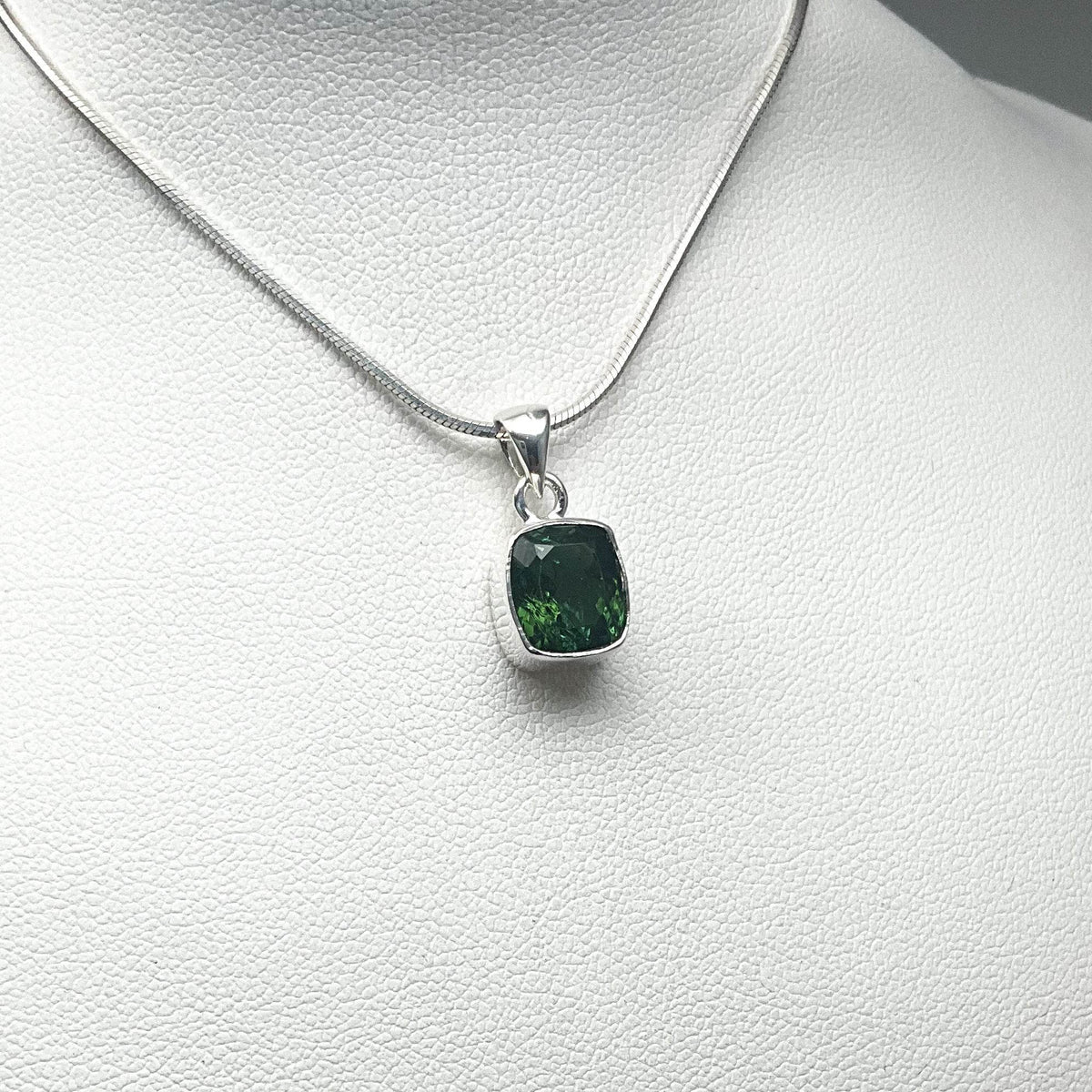 Green Tourmaline Pendant-Rocks and Gems Canada