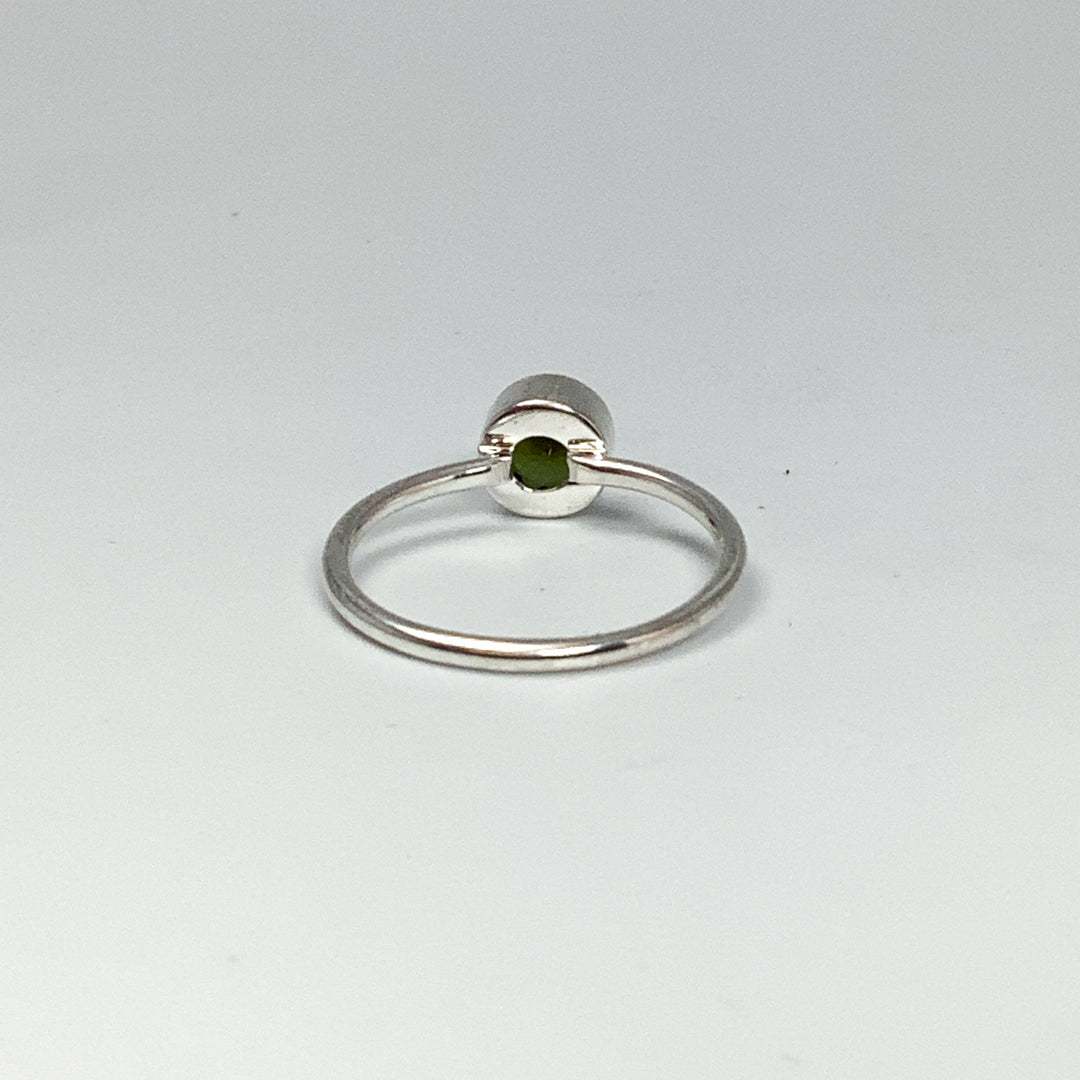 Green Tourmaline Ring-Rocks and Gems Canada