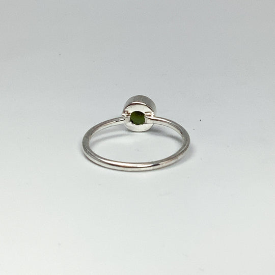 Green Tourmaline Ring-Rocks and Gems Canada