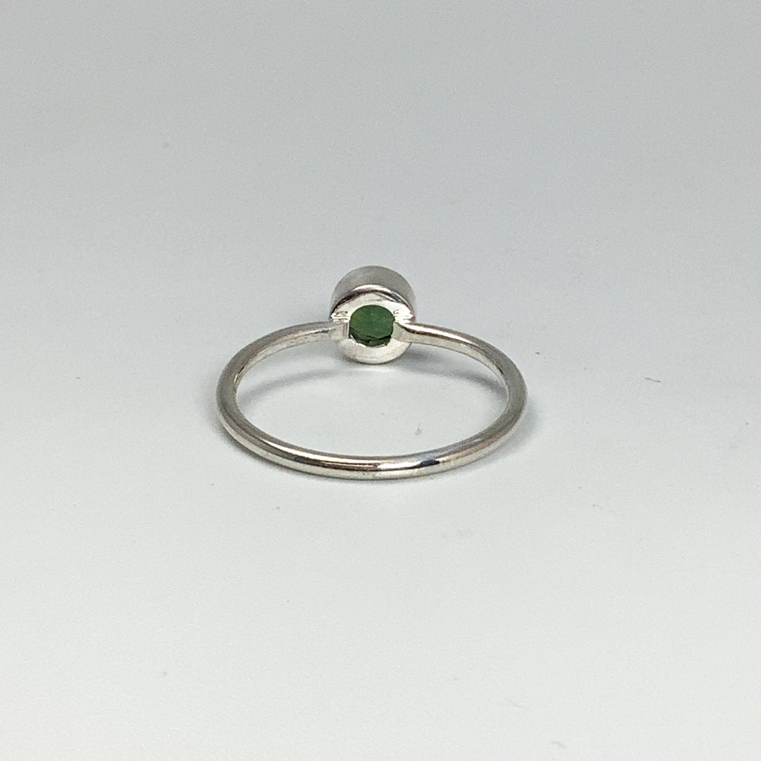 Green Tourmaline Ring-Rocks and Gems Canada