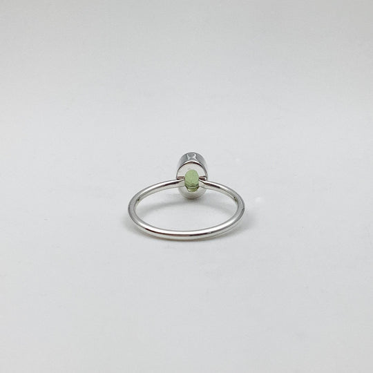 Green Tourmaline Ring-Rocks and Gems Canada