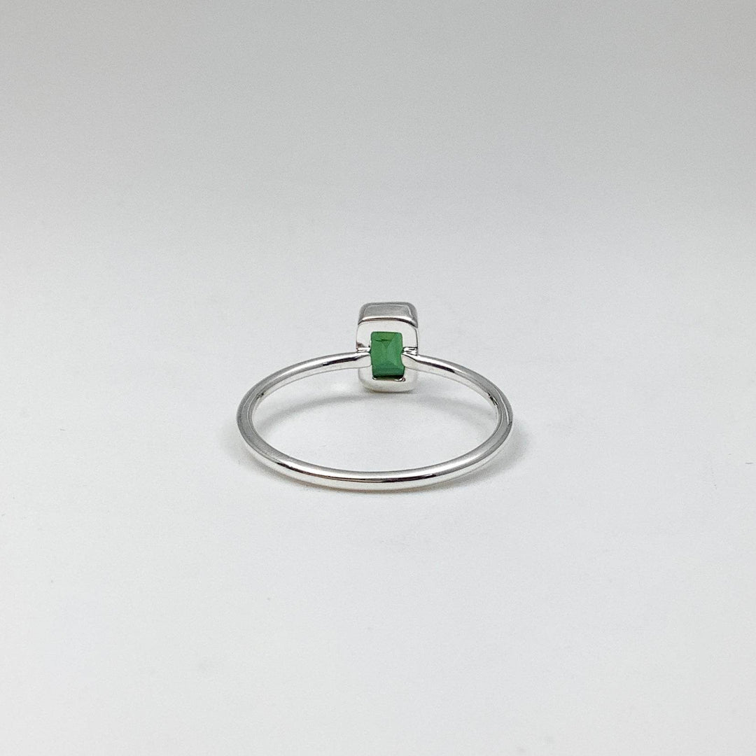 Green Tourmaline Ring-Rocks and Gems Canada