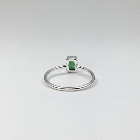 Green Tourmaline Ring-Rocks and Gems Canada