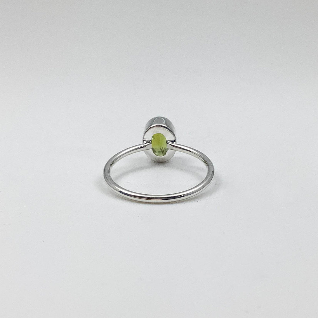 Green Tourmaline Ring-Rocks and Gems Canada