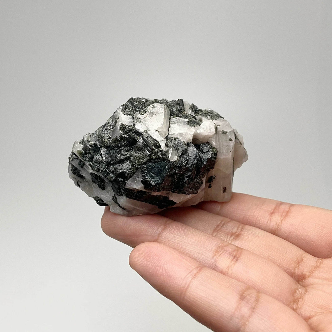 Green Tourmaline in Matrix-Rocks and Gems Canada