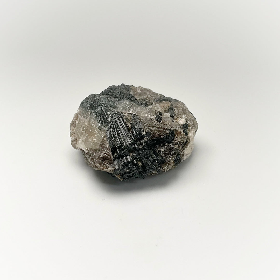 Green Tourmaline with Lepidolite in Matrix - Rocks and Gems Canada