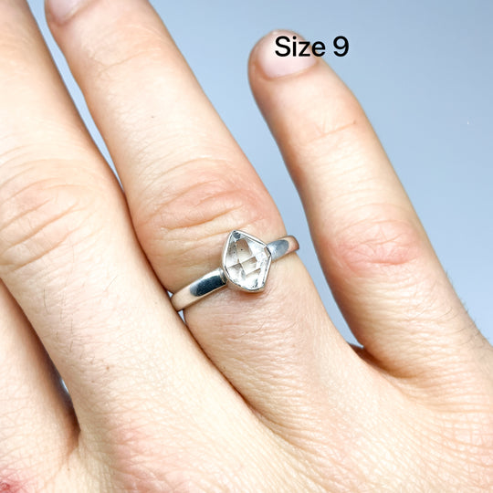 Herkimer Diamond Ring-Rocks and Gems Canada