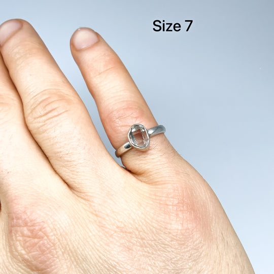 Herkimer Diamond Ring-Rocks and Gems Canada