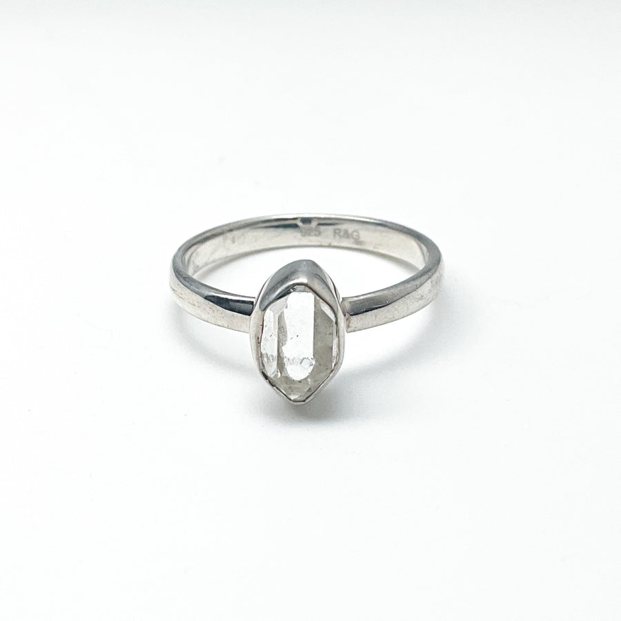 Herkimer Diamond Ring-Rocks and Gems Canada