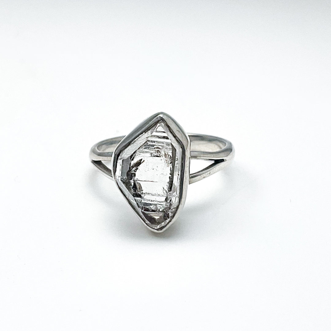 Herkimer Diamond Ring-Rocks and Gems Canada