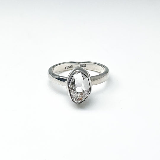 Herkimer Diamond Ring-Rocks and Gems Canada