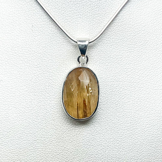 Rutilated Quartz Pendant