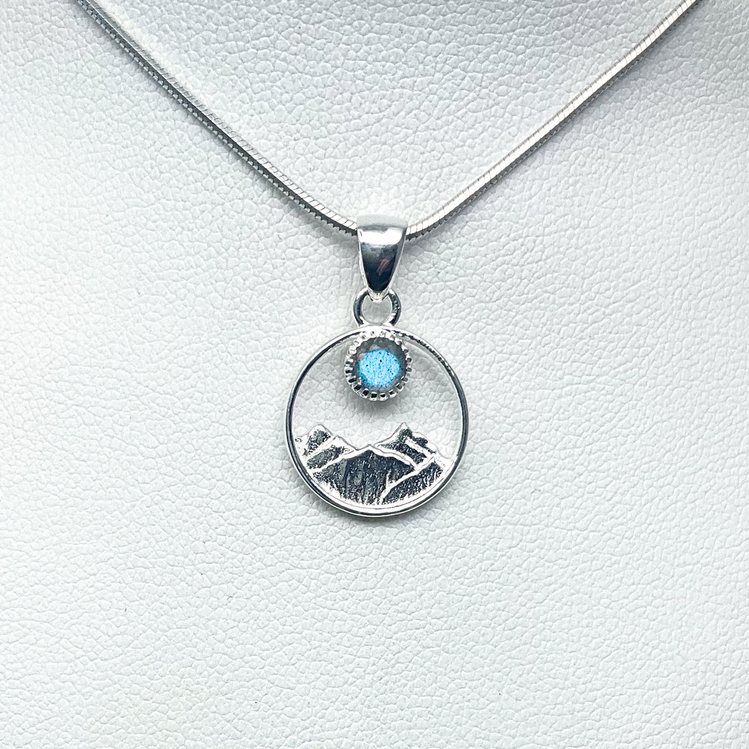Labradorite Mountain Pendant