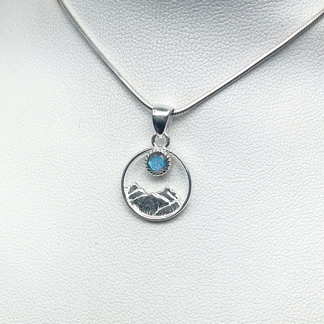 Labradorite Mountain Pendant