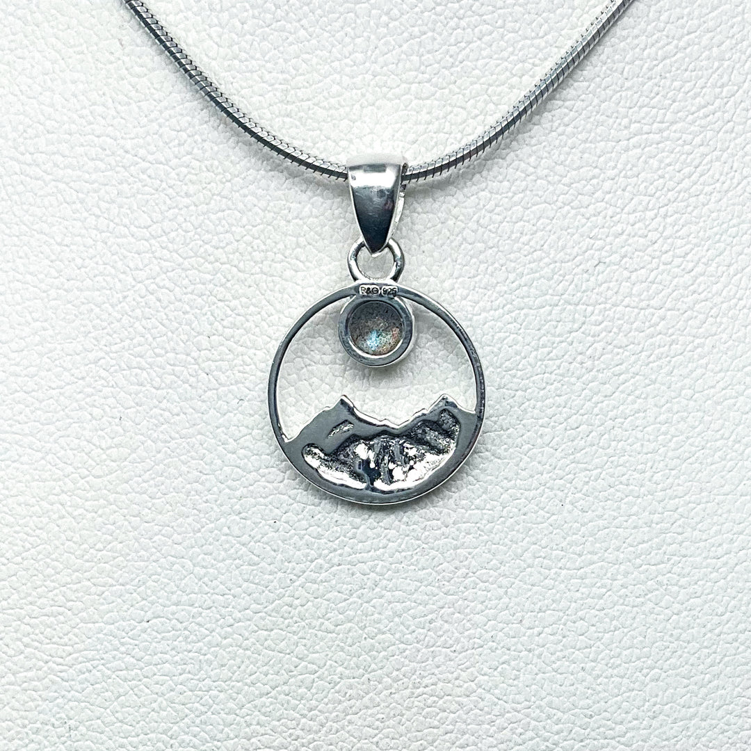 Labradorite Mountain Pendant