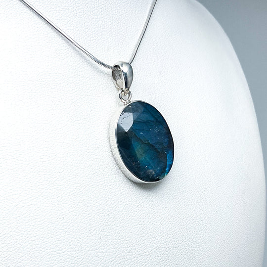 Faceted Labradorite Pendant