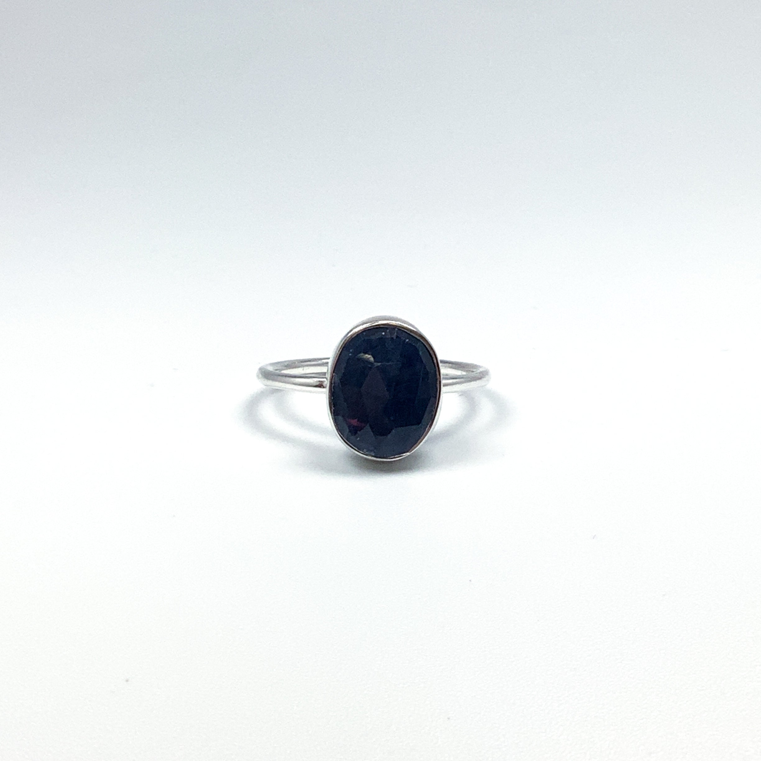 Dark Blue Sapphire Ring - Rocks and Gems Canada