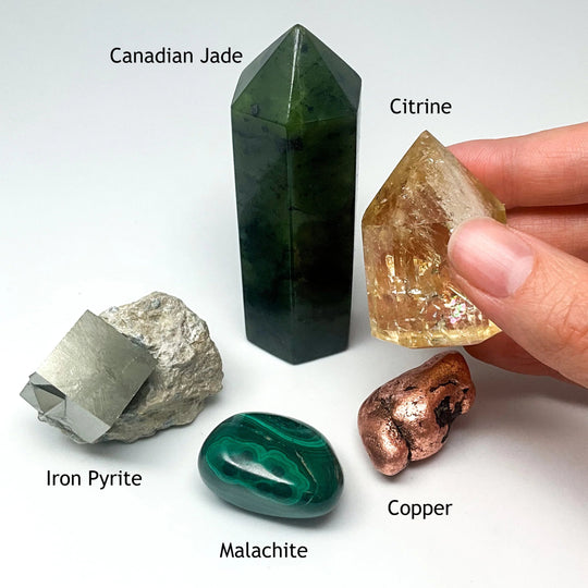 Crystal Bundle – Nature’s Abundance Collection - Rocks and Gems Canada