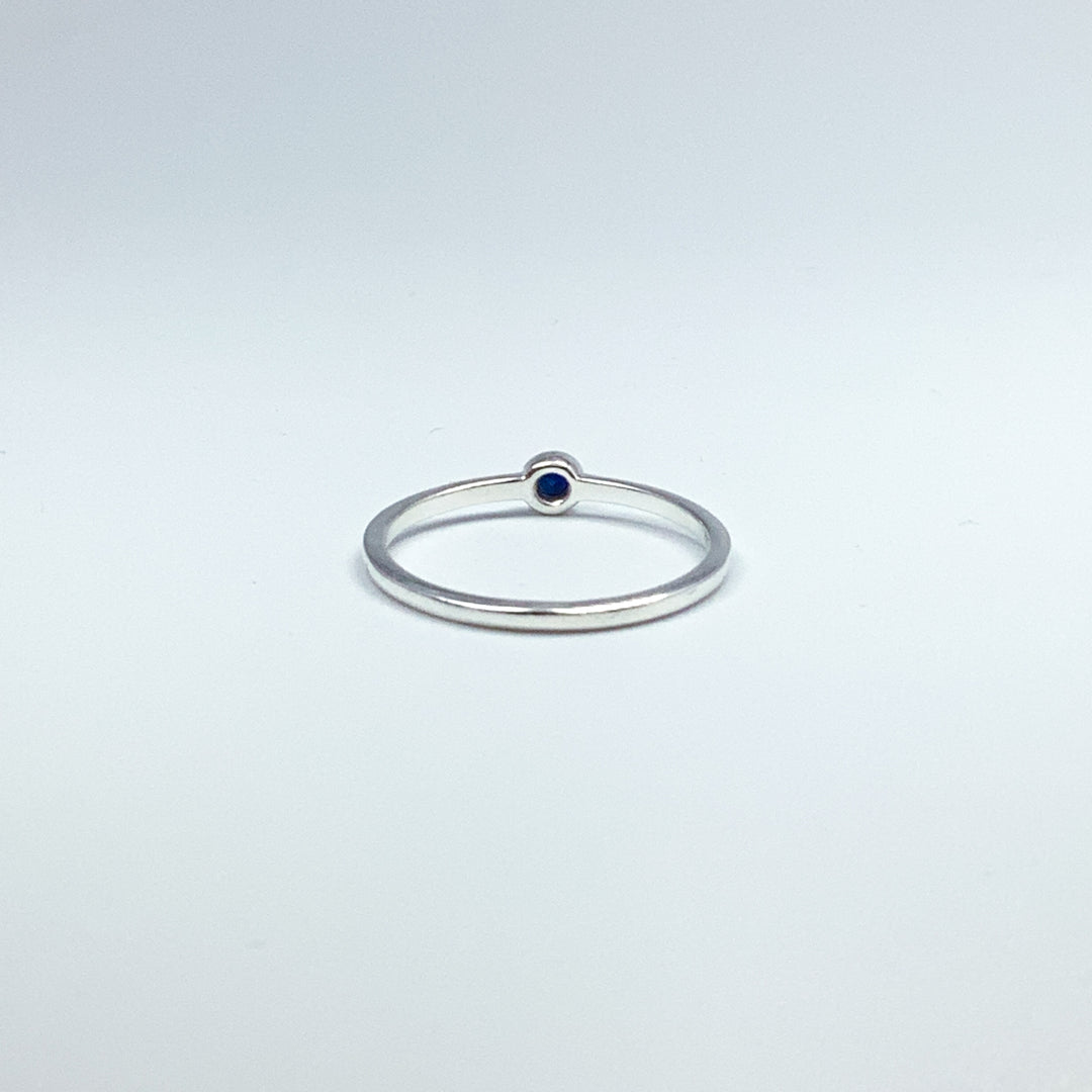 Dark Blue Sapphire Ring - Rocks and Gems Canada