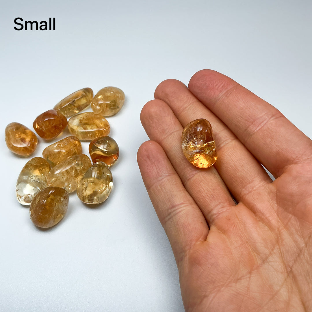 Small Citrine Tumble