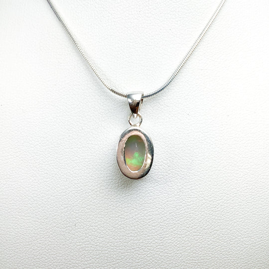 Fire Opal Pendant - Rocks and Gems Canada