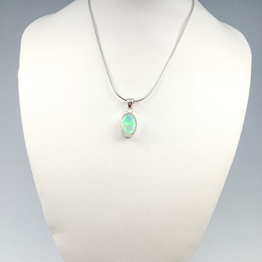 Fire Opal Pendant - Rocks and Gems Canada