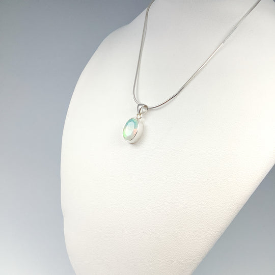 Fire Opal Pendant - Rocks and Gems Canada