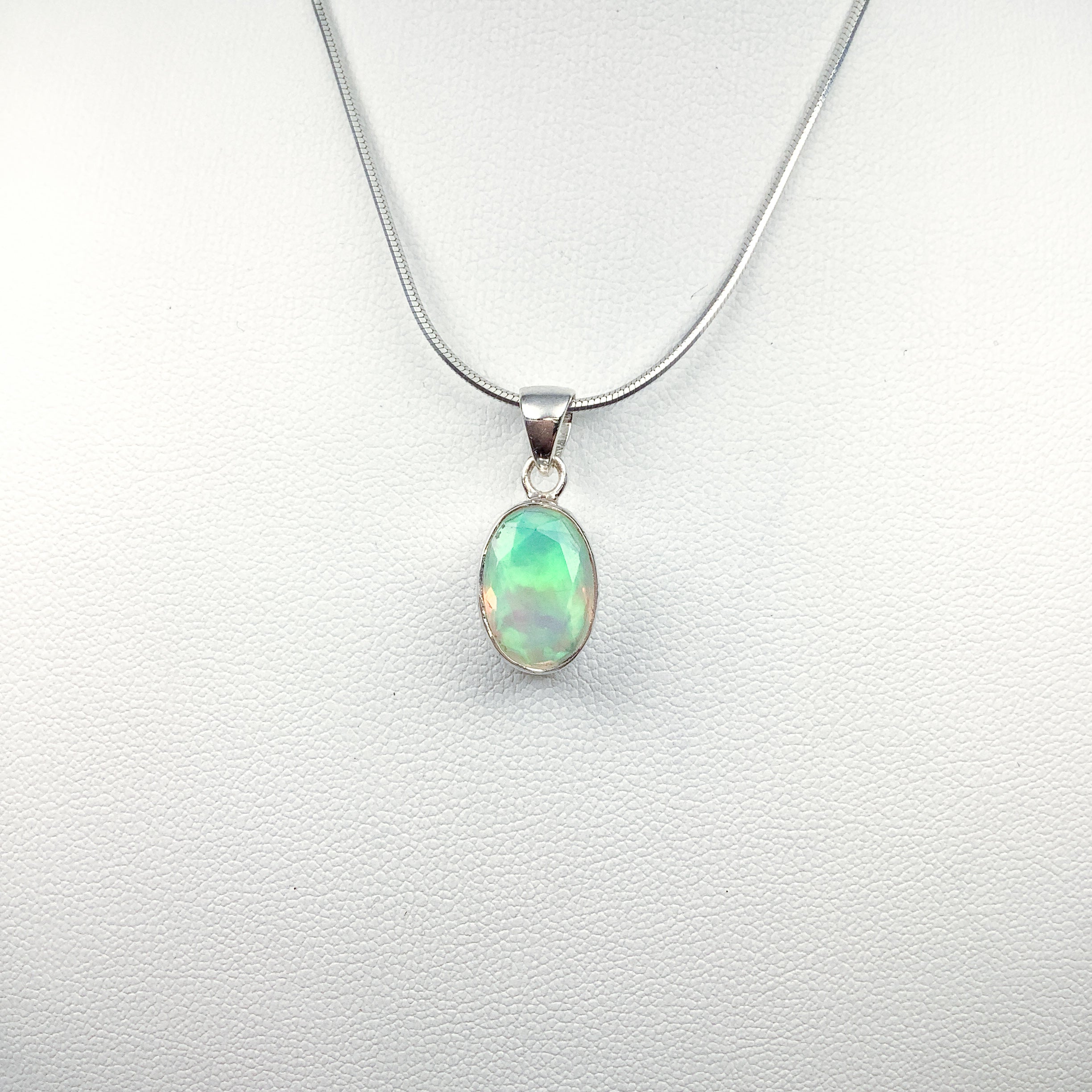 Fire Opal Pendant - Rocks and Gems Canada