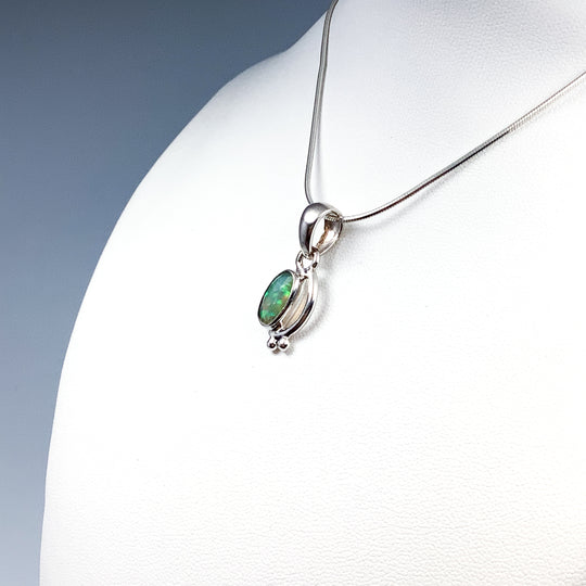 Fire Opal Pendant - Rocks and Gems Canada