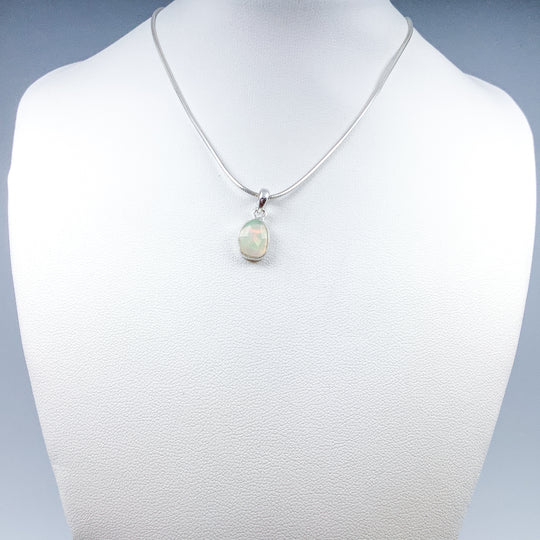 Fire Opal Pendant - Rocks and Gems Canada