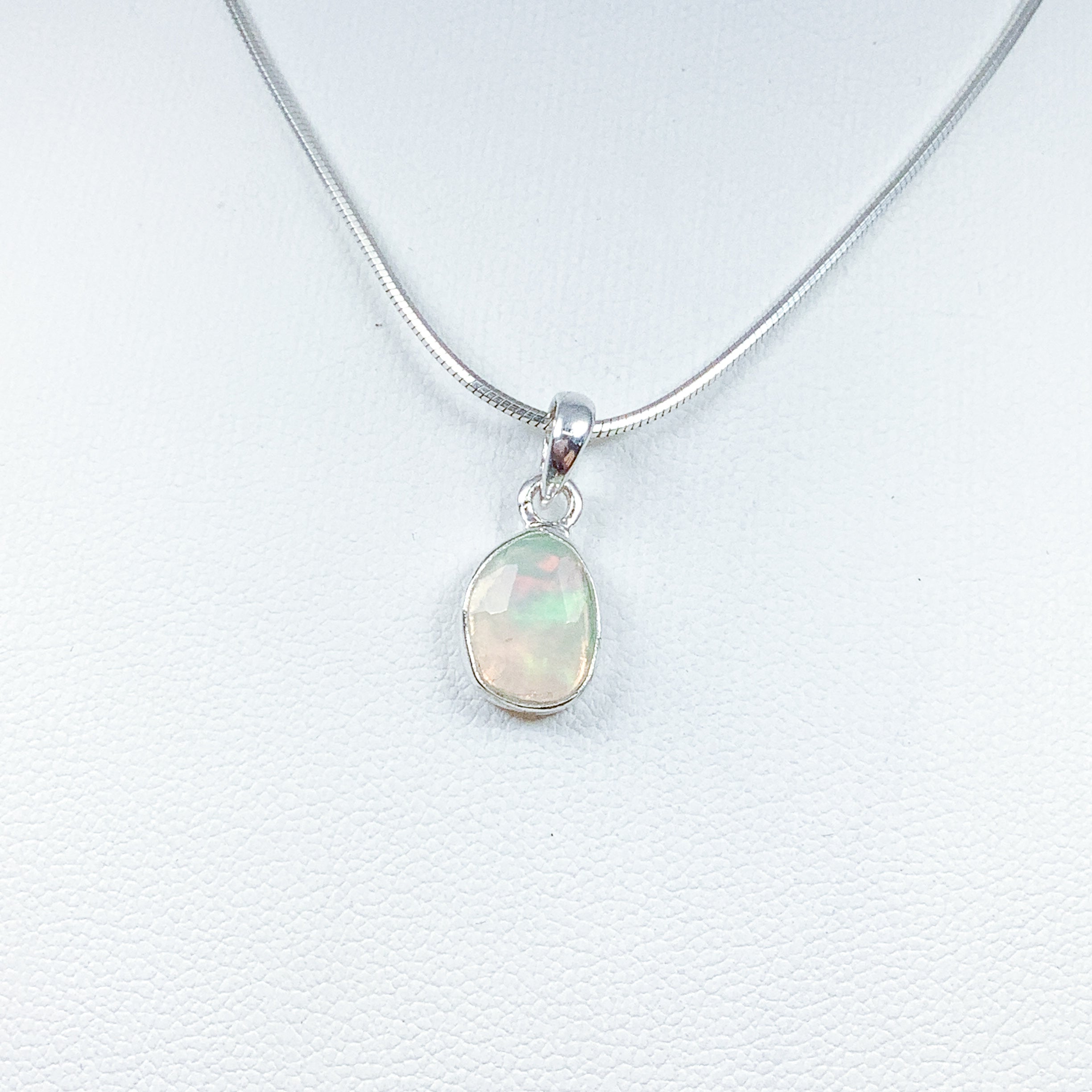 Fire Opal Pendant - Rocks and Gems Canada