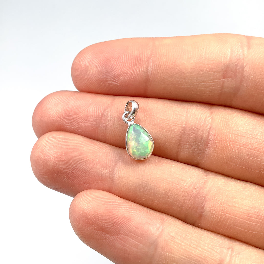 Fire Opal Pendant - Rocks and Gems Canada